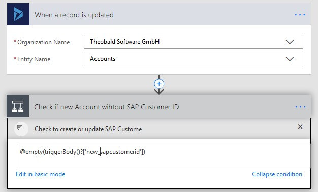 microsoft flow sap