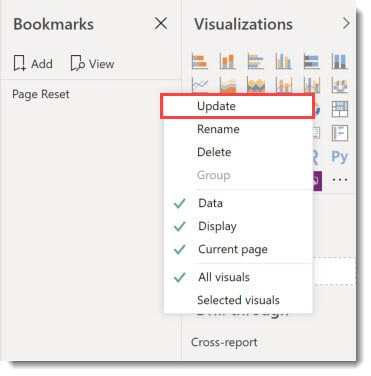 Power BI – Reset Slicers with a Bookmark Button Power BI – Reset Slicers with a Bookmark Button
